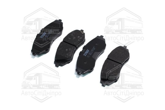 Колодка гальм. диск. DAEWOO LANOS 1.6 16V, NUBIRA, передн. (вир-во TRW)