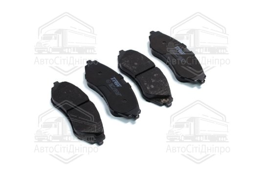 Колодка гальм. диск. DAEWOO LANOS 1.6 16V, NUBIRA, передн. (вир-во TRW)