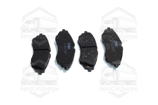 Колодка гальм. диск. DAEWOO LANOS 1.6 16V, NUBIRA, передн. (вир-во TRW)