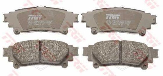 Колодка гальм. диск. TOYOTA RX350, RX450H 10 - задн. (вир-во TRW)