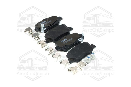 Колодка гальм. диск. TOYOTA AVENSIS/AVENSIS SW 1.6,1.8,2.0,2.0D-4D,2.2D-4D 09- задн. (вир-во TRW)