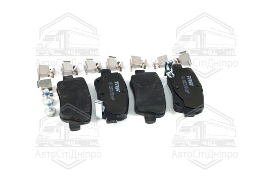 Колодка гальм. диск. TOYOTA AVENSIS/AVENSIS SW 1.6,1.8,2.0,2.0D-4D,2.2D-4D 09- задн. (вир-во TRW)