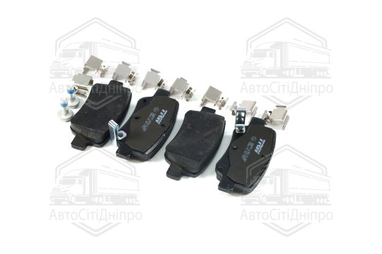 Колодка гальм. диск. TOYOTA AVENSIS/AVENSIS SW 1.6,1.8,2.0,2.0D-4D,2.2D-4D 09- задн. (вир-во TRW)