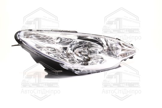 Фара пра. PEUGEOT 206 (TYC)