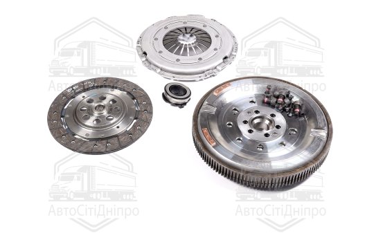 Комплект зчеплення+маховик VW GOLF III , IV, PASSAT B3, SKODA OCTAVIA I,FABIA II (вир-во Valeo)