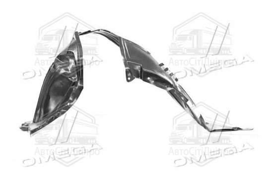 Підкрилок пер. лів. NISSAN QASHQAI (Van Wezel)