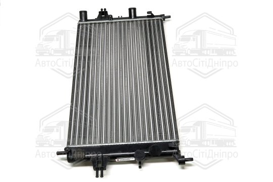 Радіатор охолодження двигуна ASTRAG 1.2/16V MT +AC 98- (Van Wezel)