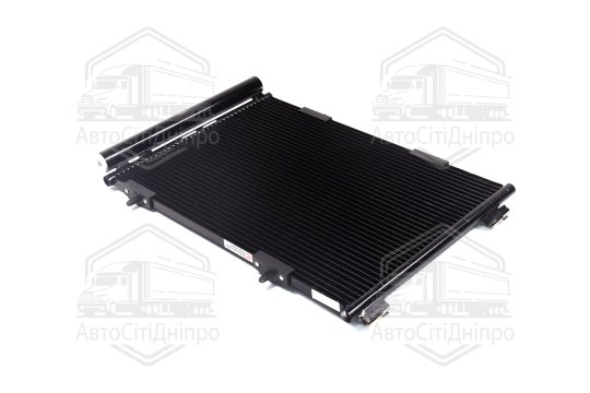 Радіатор кондиціонера P207/1007/C2 04- (вир-во Van Wezel)