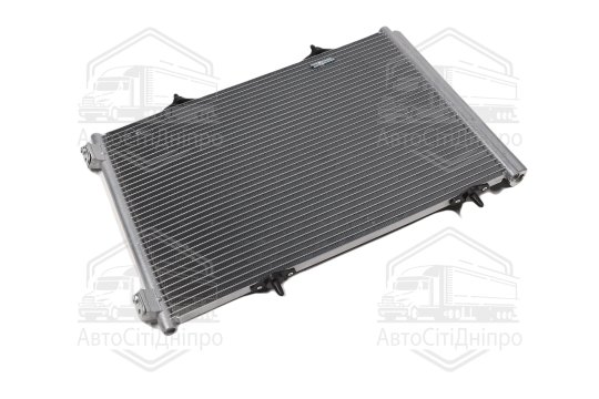 Радіатор кондиціонера P207/1007/C2 04- (вир-во Van Wezel)