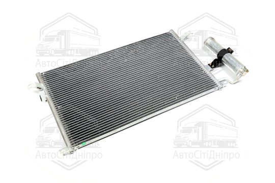 Радіатор кондиціонеру COND LACETTI/NUBIRA 03- 1,6-1,8 (Van Wezel)
