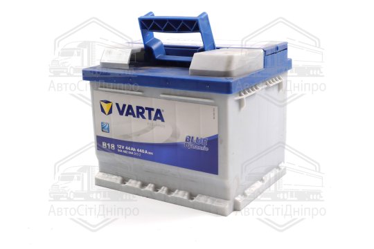 Акумулятор 44Ah-12v VARTA Dynamic SLI (B18) (207х175х175),R,EN440