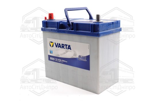 Акумулятор 45Ah-12v VARTA Dynamic SLI (B33) (238х129х227),L,EN330 Азія тонкі клеми
