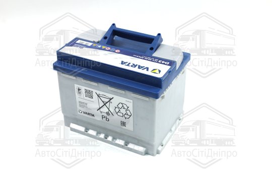 Акумулятор 60Ah-12v VARTA Dynamic SLI (D43) (242х175х190),L,EN540