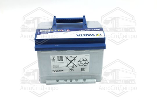 Акумулятор 60Ah-12v VARTA Dynamic SLI (D43) (242х175х190),L,EN540