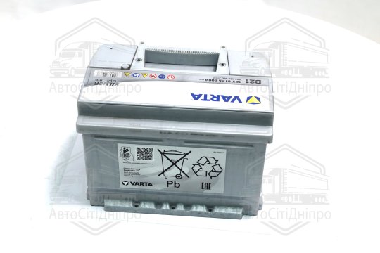 Акумулятор 61Ah-12v VARTA Dynamic SLI (D21) (242x175x175),R,EN600