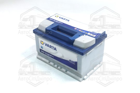 Акумулятор 72Ah-12v VARTA Dynamic SLI (E43) (278х175х175),R,EN680