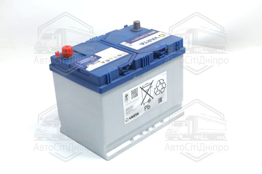 Акумулятор 72Ah-12v VARTA Dynamic EFB (N72) (261х175х219),R,EN760 Азія