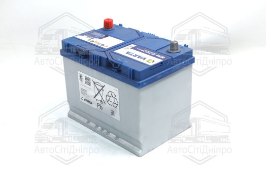 Акумулятор 72Ah-12v VARTA Dynamic EFB (N72) (261х175х219),R,EN760 Азія