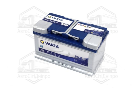 Акумулятор 75Ah-12v VARTA Dynamic EFB (E46) (314х175х175),R,EN730