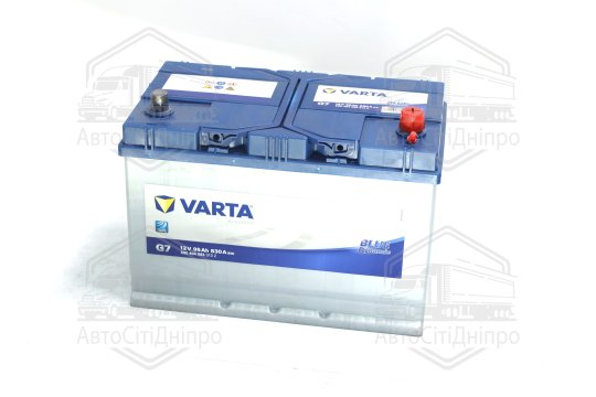 Акумулятор 95Ah-12v VARTA Dynamic SLI (G7) (306х173х225),R,EN830 Азія