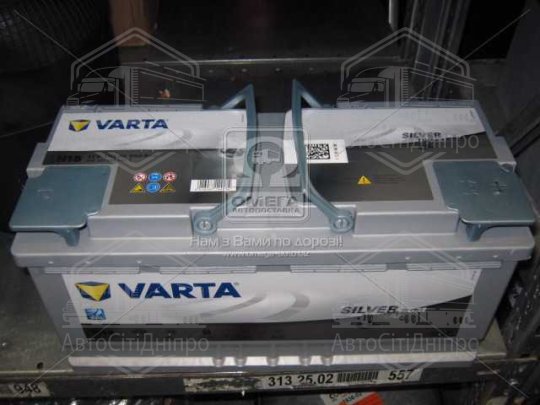 Акумулятор 105Ah-12v VARTA Dynamic AGM (A4) (394х175х190),R,EN950