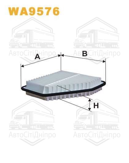 Фільтр повітряний WA9576/AP142/10 (вир-во WIX-FILTERS)