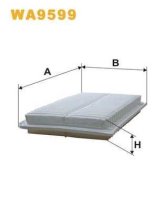 Фільтр повітряний WA9599/144/1 (вир-во WIX-FILTERS)