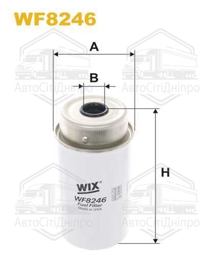 Фільтр паливний FORD TRANSIT 2.2-2.4 TDCI 06-14 (вир-во WIX-FILTERS)