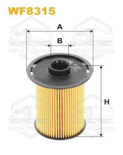 Фільтр палив. WF8315/PM815/5 (вир-во WIX-FILTERS)