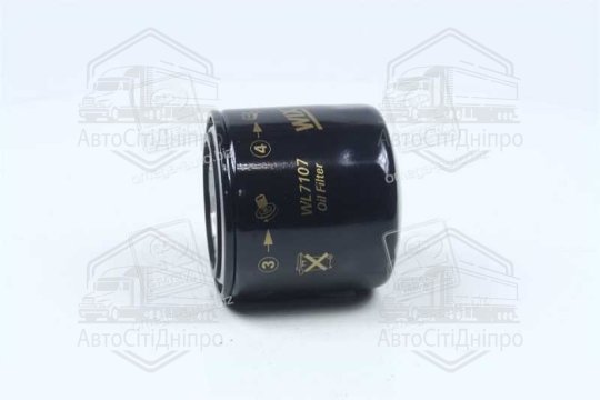 Фільтр масляний двигуна OPEL, HONDA WL7107/OP557 (вир-во WIX-FILTERS)