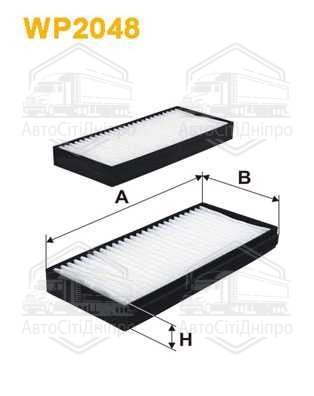 Фільтр салону SSANGYONG (2шт.) (вир-во WIX-FILTERS)