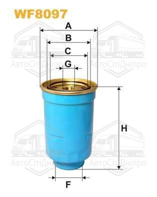 Фільтр салону вугільний MB GL, ML 06- (2шт.) (вир-во WIX-FILTERS)