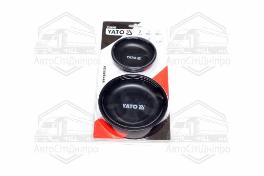 Міски магнітні круглі YATO: O = 150 та 108 мм, 2 шт(YATO)