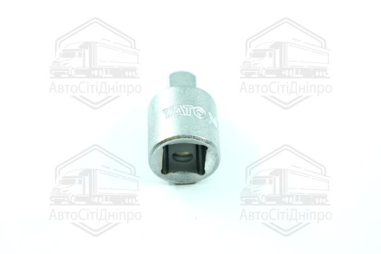Перехідник: квадрат 1/2" (F) 3/8" (М), L = 34 мм [10/100/200], шт (YATO)