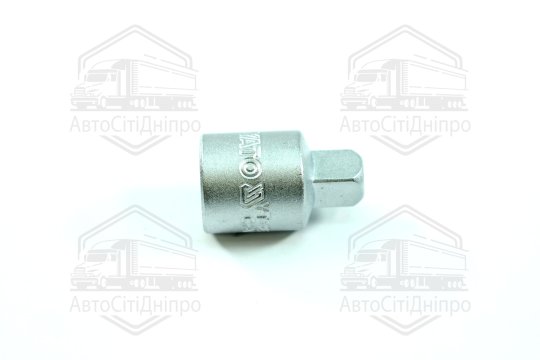 Перехідник: квадрат 1/2" (F) 3/8" (М), L = 34 мм [10/100/200], шт (YATO)