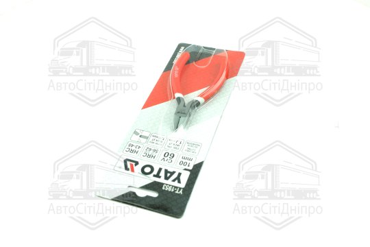 Затискачі для нарізки кабелю 4", l = 100мм CrV [6/120], шт(YATO )