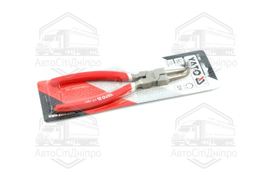 знімач стопорних кілець вигнутий стиск l=225 мм(YATO )