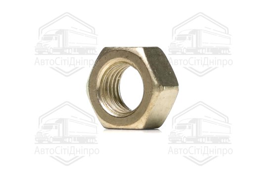 Гайка колектора М10х1.25 ГАЗ,КАМАЗ,ЗІЛ (латунированная)