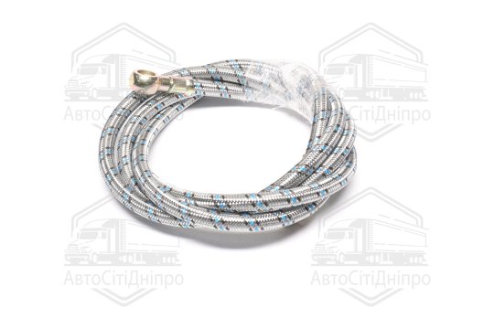 Паливопровід низького тиску PTFE нержавіючий. обплетення (L=2300 мм під зливний болт М14) ПРЕМІУМ