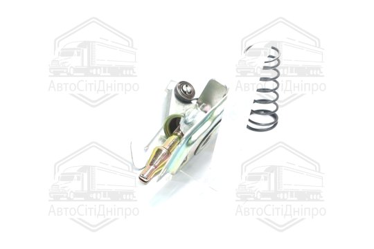 Замок капота ГАЗ 3307,53,3309,4301 у зборі (7 найменувань, з гачком)