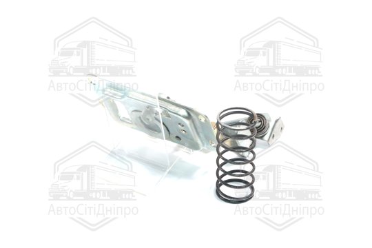 Замок капота ГАЗ 3307,53,3309,4301 у зборі (7 найменувань, з гачком)