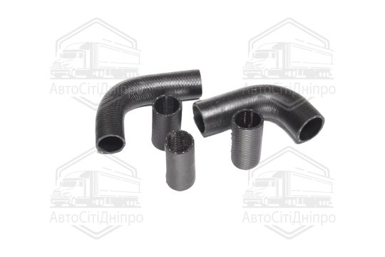 Патрубок радіатора ПАЗ 32053 Двиг.523 (к-кт 5 шт.)