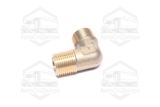 Кутник М18х1,5 КАМАЗ, ГАЗ 3309, ВАЛДАЙ крутий (ЛАТУНЬ)