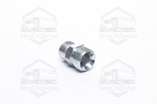 Штуцер гідравлічний перехідний прямий S24-S22 (М20х1.5-М18х1.5) грань S22 (Агро-Импульс)