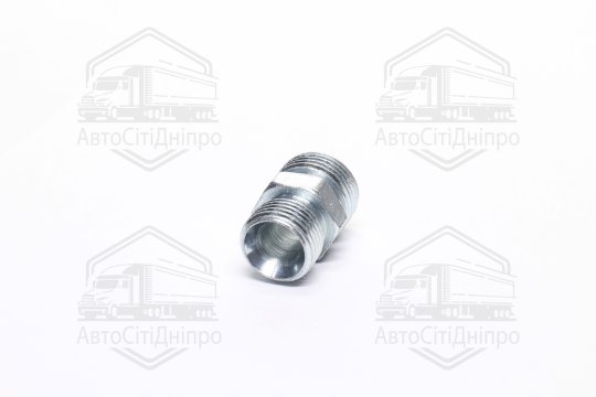 Штуцер гідравлічний перехідний прямий S24-S22 (М20х1.5-М18х1.5) грань S22 (Агро-Импульс)