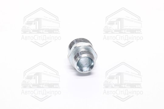 Штуцер гідравлічний перехідний прямий S27-S22 (М22х1.5-М18х1.5) грань S22 (Агро-Импульс)