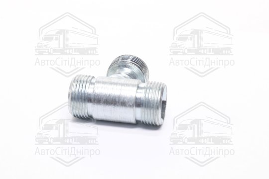 Штуцер гідравлічний потрійний S27-S27-S27 (М22х1.5-М22х1.5-М22х1.5) (Агро-Импульс)
