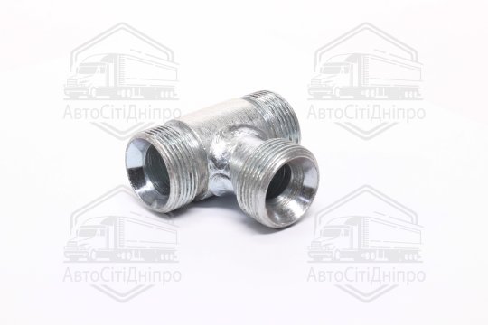 Штуцер гідравлічний потрійний S32-S32-S32 (М27х1.5-М27х1.5-М27х1.5) (Агро-Импульс)