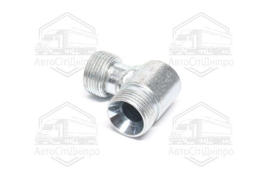 Штуцер гідравлічний кутовий S27-S27 (М22х1.5-М22х1.5) (Агро-Импульс)