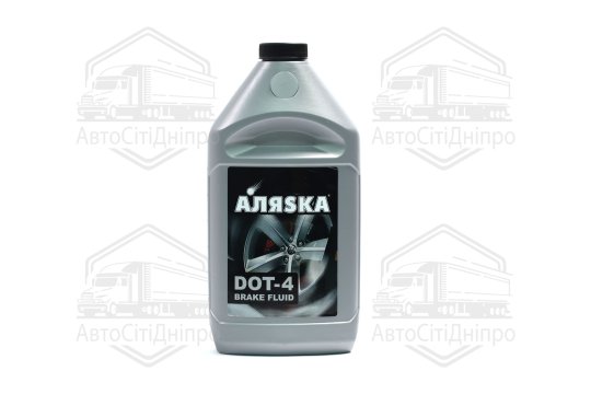 Рідина гальм. DOT4 Аляска (срібло) 750г